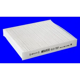 Filtre, air de l'habitacle MECAFILTER ELR7227