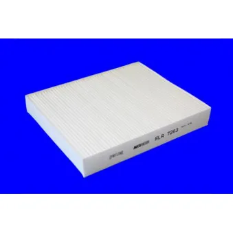 Filtre, air de l'habitacle MECAFILTER ELR7263