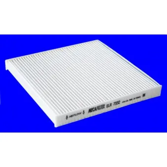 Filtre, air de l'habitacle MECAFILTER ELR7332