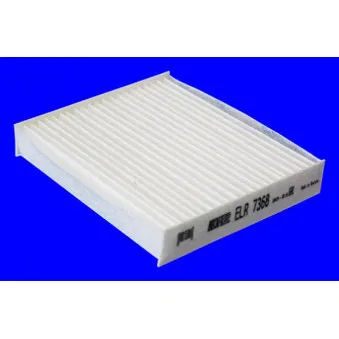 Filtre, air de l'habitacle MECAFILTER ELR7368