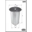 Filtre à air MECAFILTER FA3158 - Visuel 2