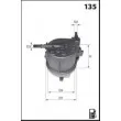 Boîtier, filtre de carburant MECAFILTER FLG5236 - Visuel 2