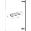 Filtre, air de l'habitacle MECAFILTER JKR7066 - Visuel 2