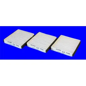 Filtre, air de l'habitacle MECAFILTER JLR7008