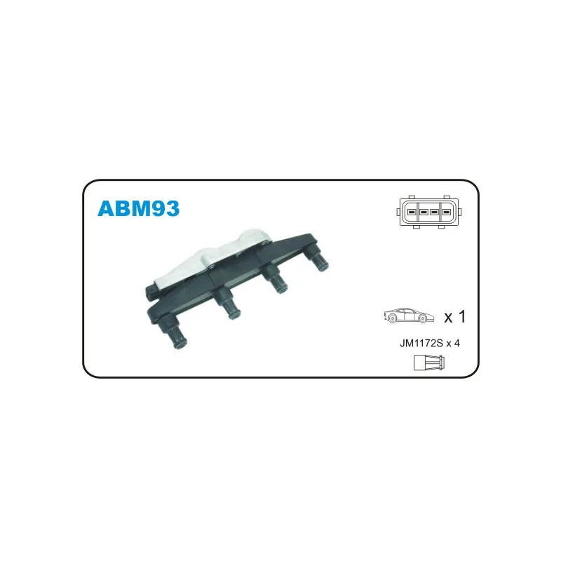 Bobine d'allumage JANMOR ABM93