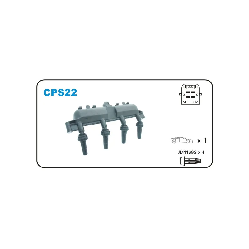 Bobine d'allumage JANMOR CPS22