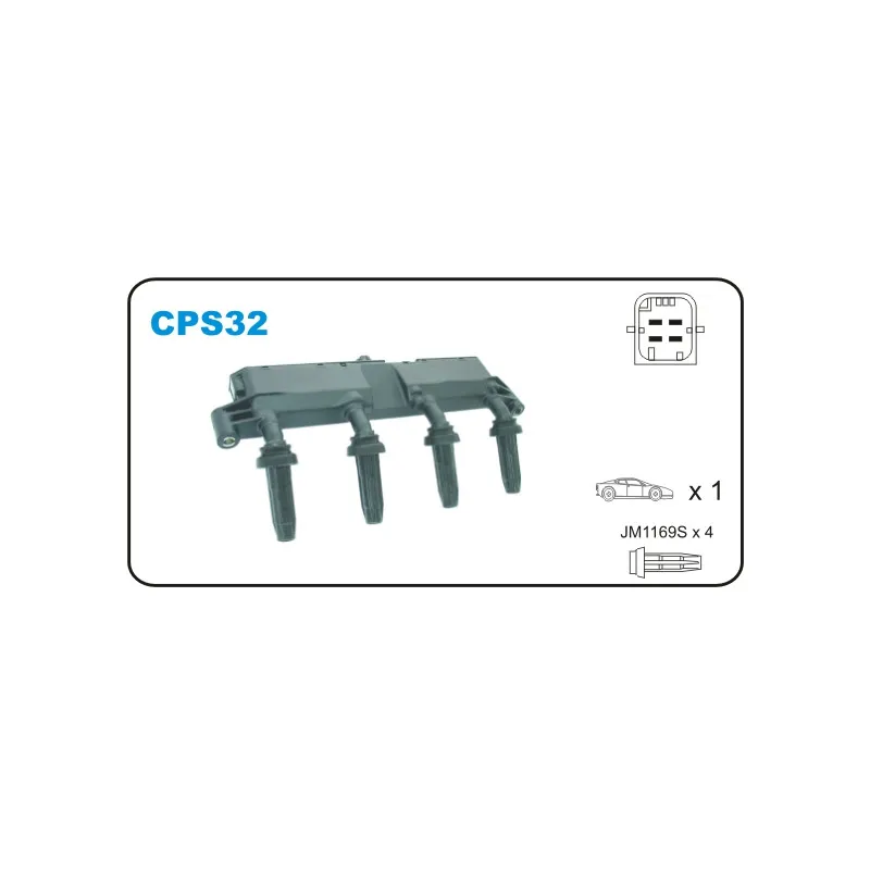 Bobine d'allumage JANMOR CPS32