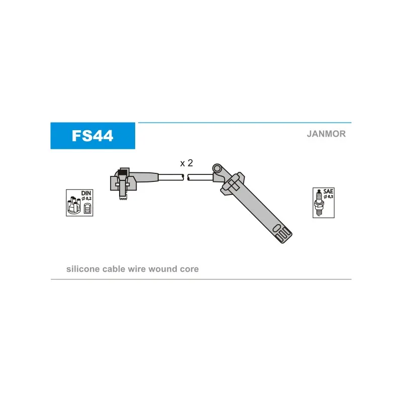 Kit de câbles d'allumage JANMOR FS44