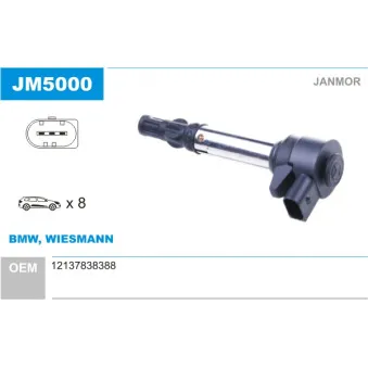 Bobine d'allumage JANMOR JM5000