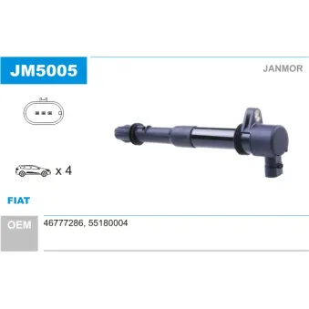 Bobine d'allumage JANMOR JM5005