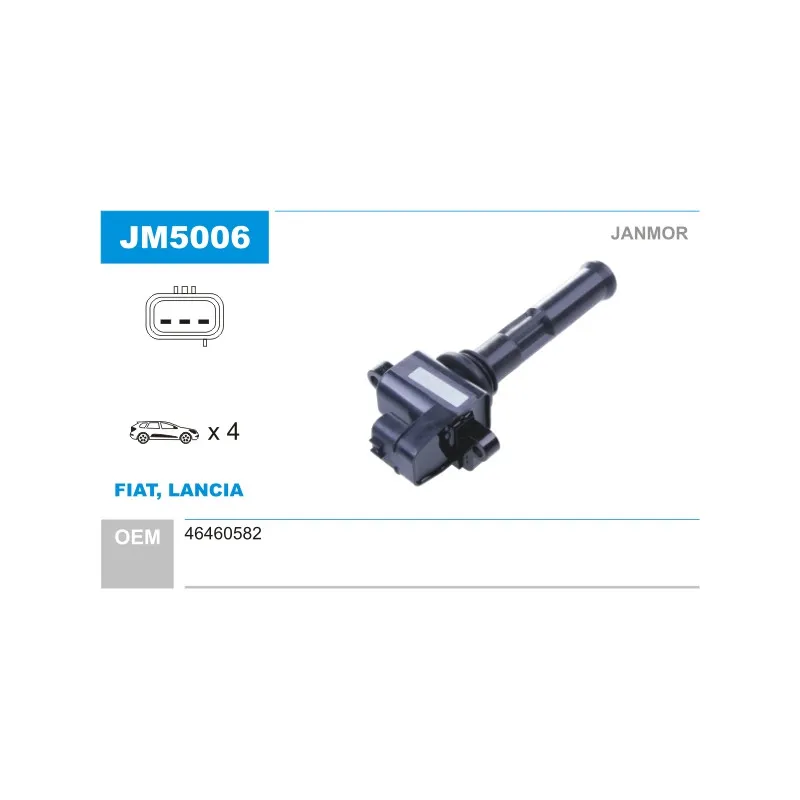 Bobine d'allumage JANMOR JM5006