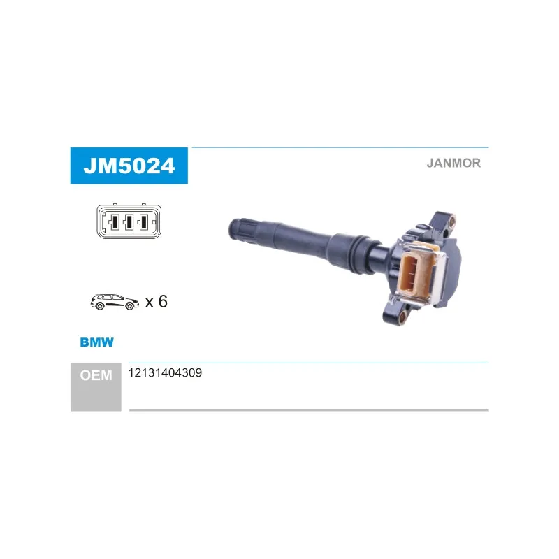 Bobine d'allumage JANMOR JM5024