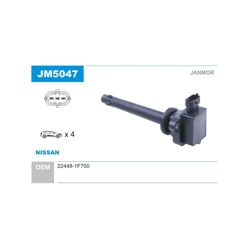 Bobine d'allumage JANMOR JM5047