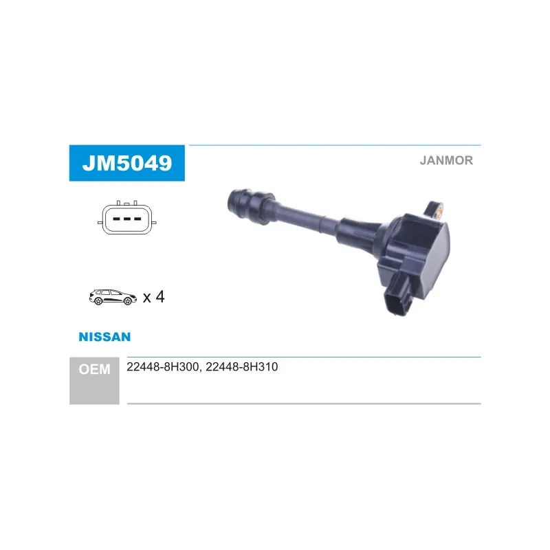 Bobine d'allumage JANMOR JM5049