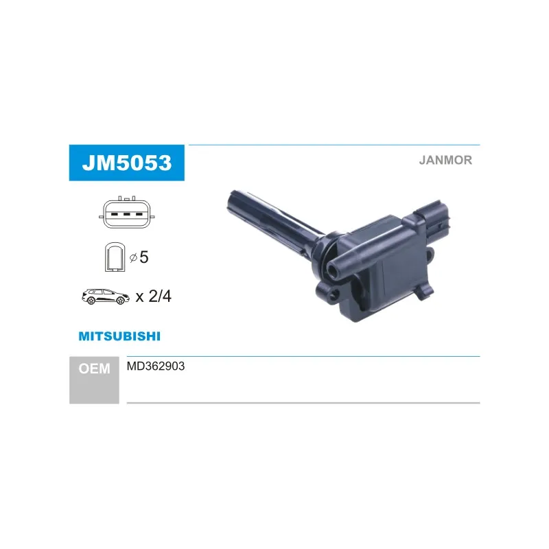 Bobine d'allumage JANMOR JM5053