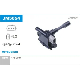 Bobine d'allumage JANMOR JM5054