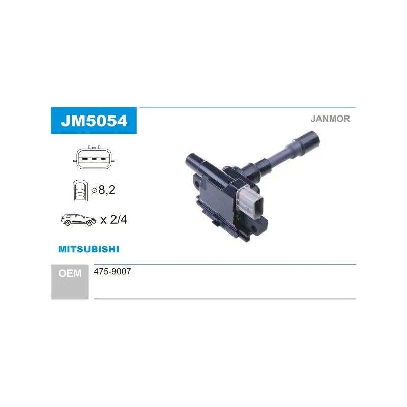 Bobine d'allumage JANMOR JM5054
