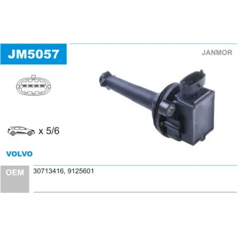Bobine d'allumage JANMOR JM5057