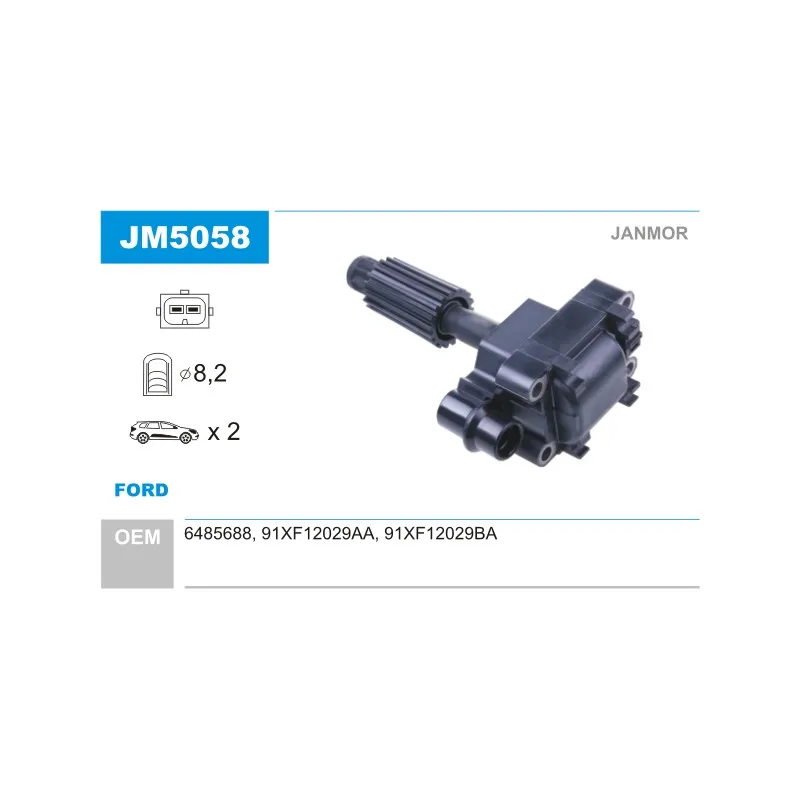 Bobine d'allumage JANMOR JM5058