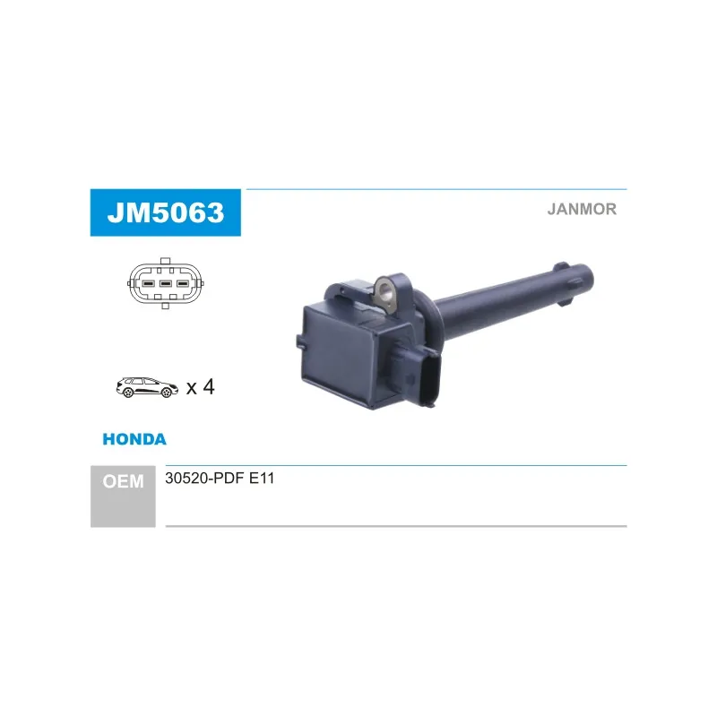 Bobine d'allumage JANMOR JM5063