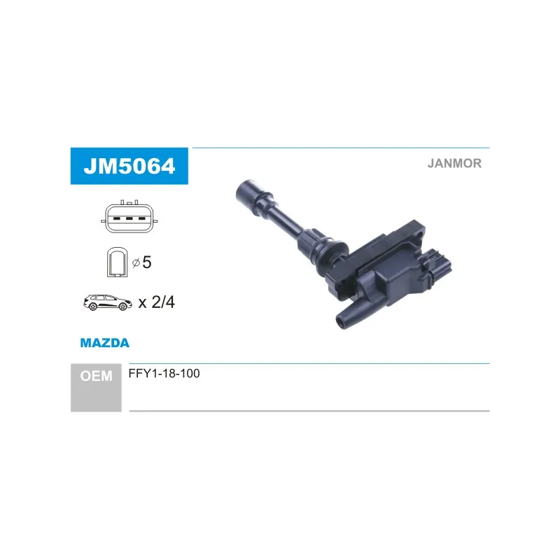 Bobine d'allumage JANMOR JM5064