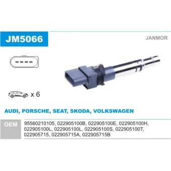 Bobine d'allumage JANMOR JM5066
