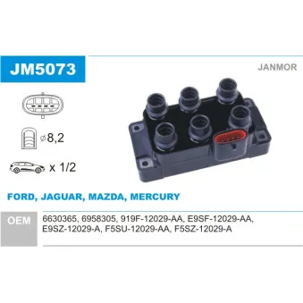 Bobine d'allumage JANMOR JM5073