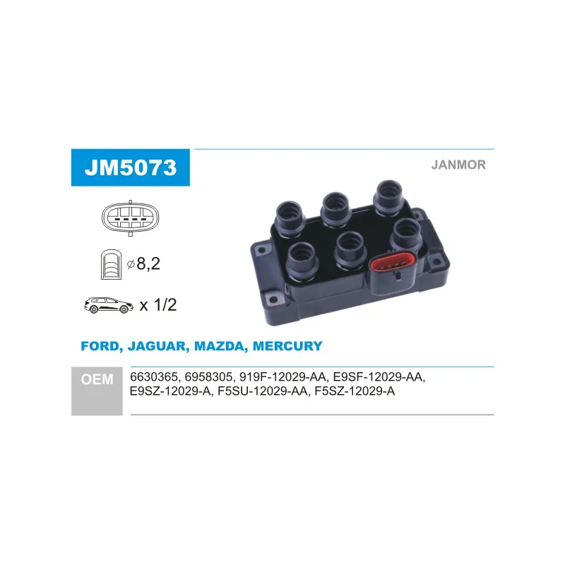 Bobine d'allumage JANMOR JM5073