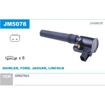 Bobine d'allumage JANMOR JM5078