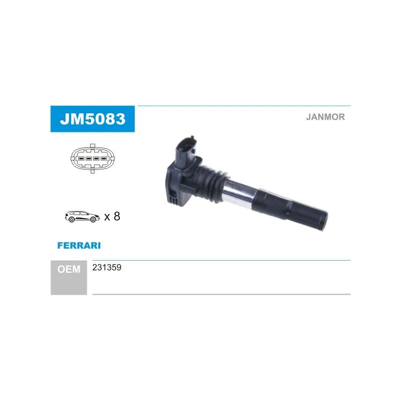 Bobine d'allumage JANMOR JM5083