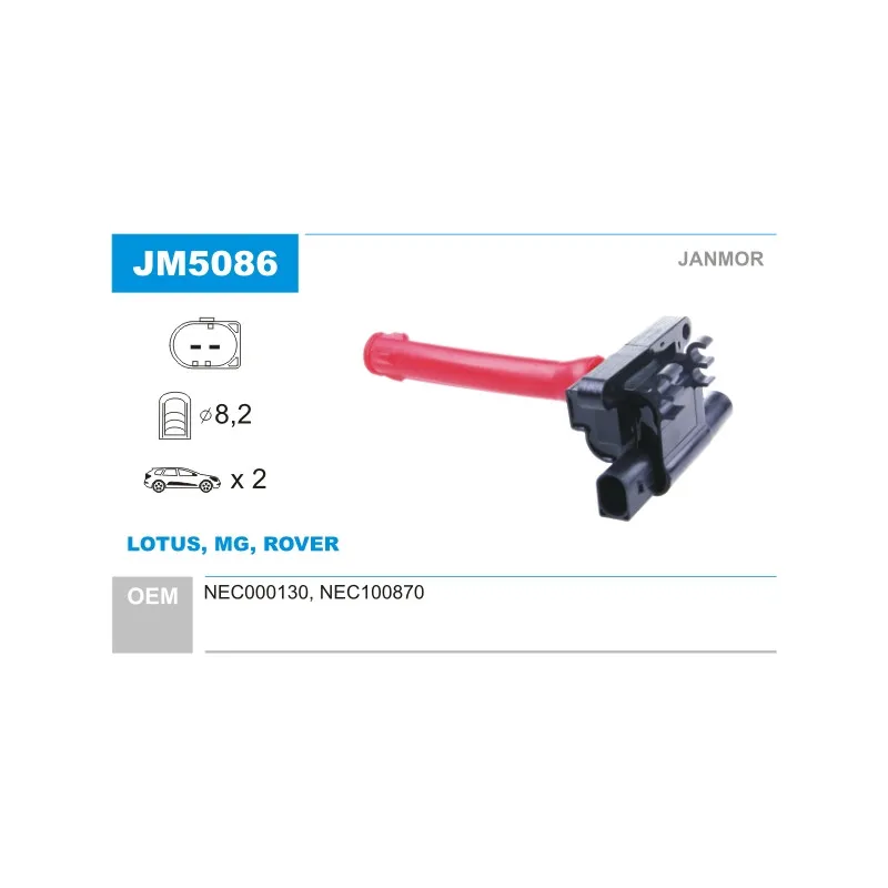 Bobine d'allumage JANMOR JM5086