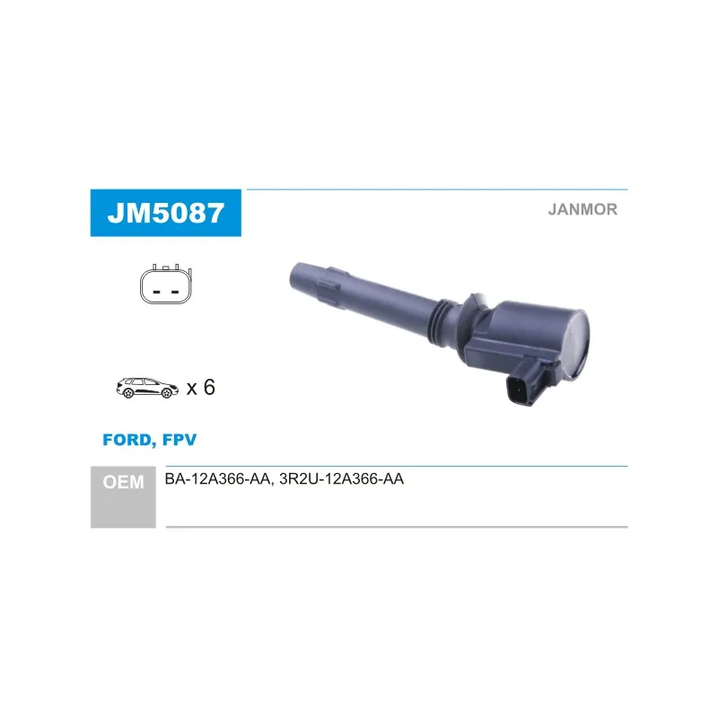 Bobine d'allumage JANMOR JM5087
