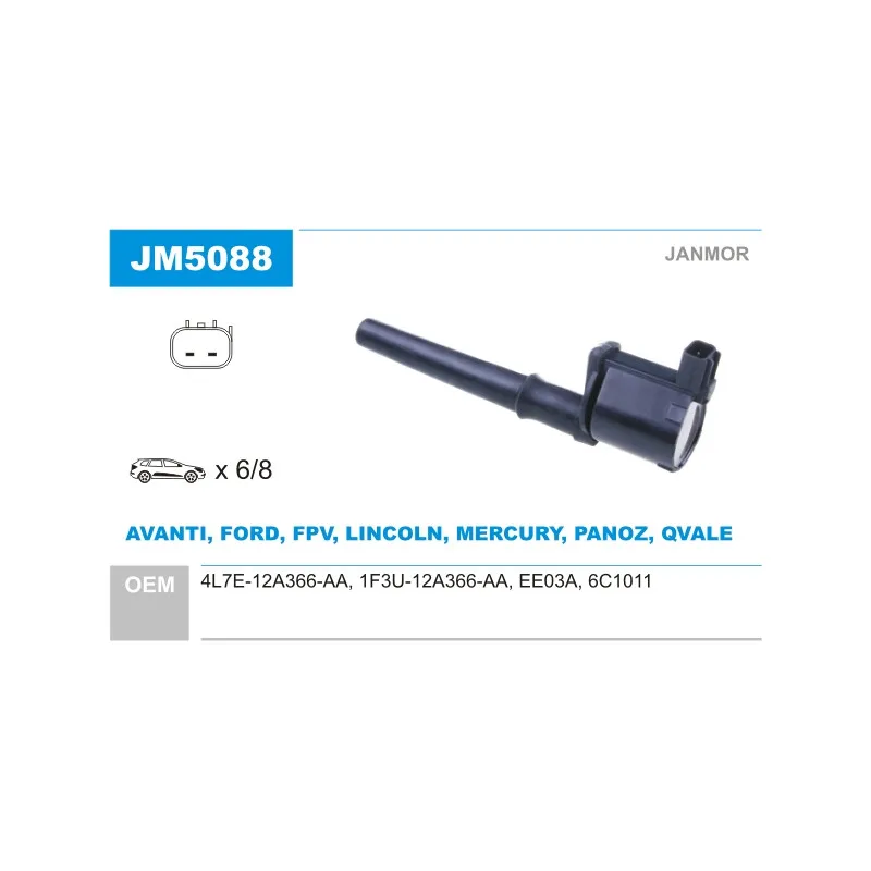 Bobine d'allumage JANMOR JM5088