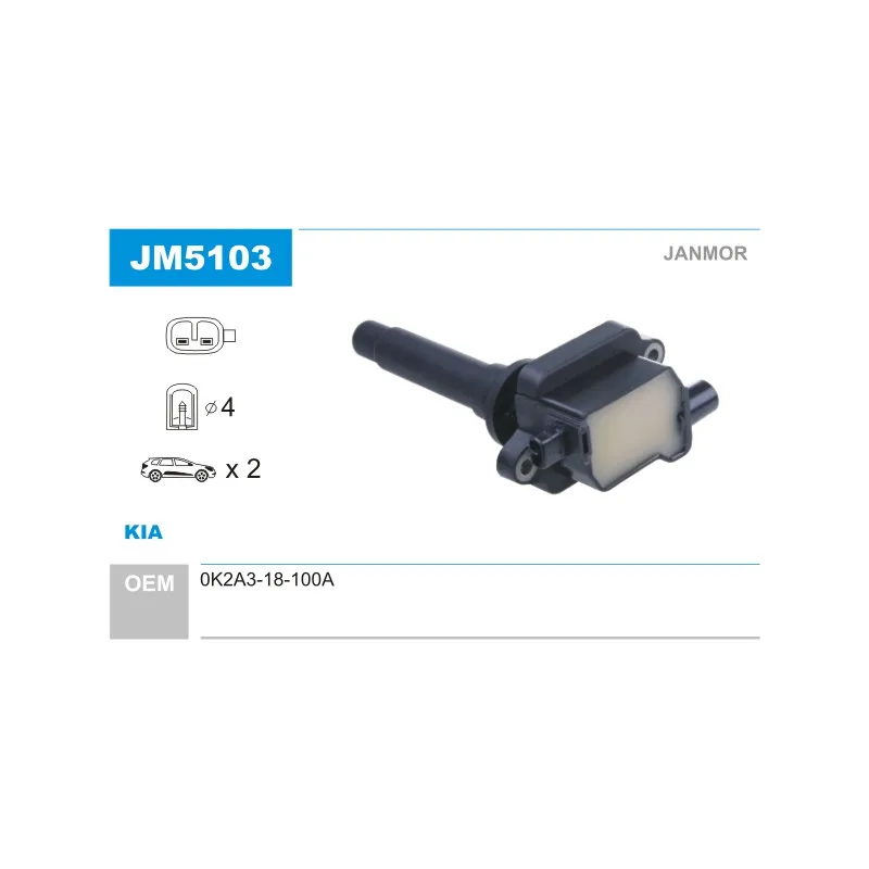 Bobine d'allumage JANMOR JM5103