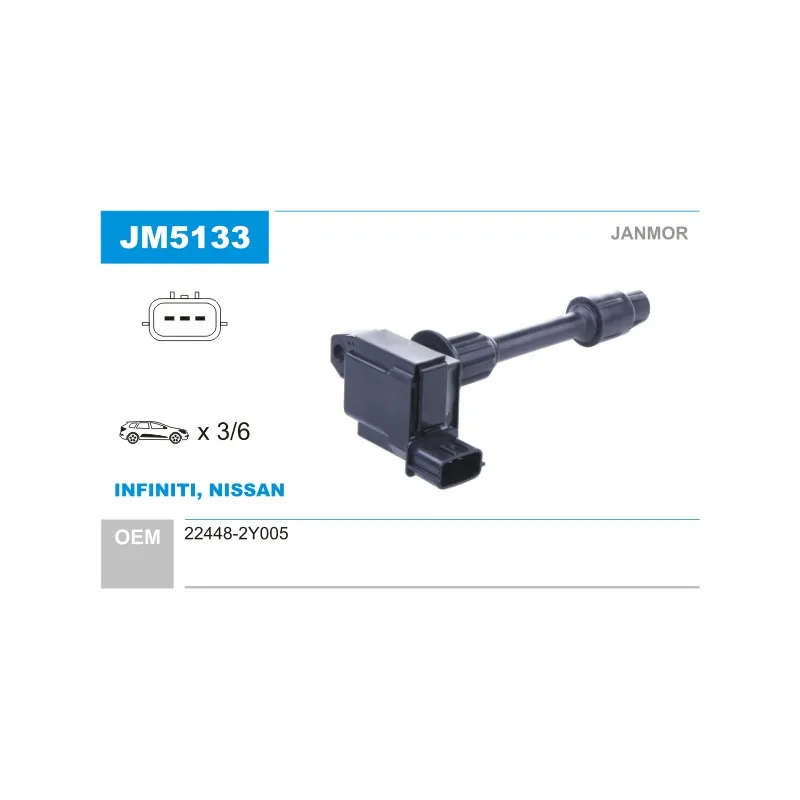 Bobine d'allumage JANMOR JM5133