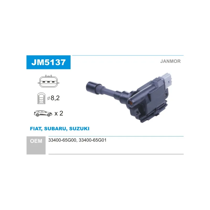 Bobine d'allumage JANMOR JM5137