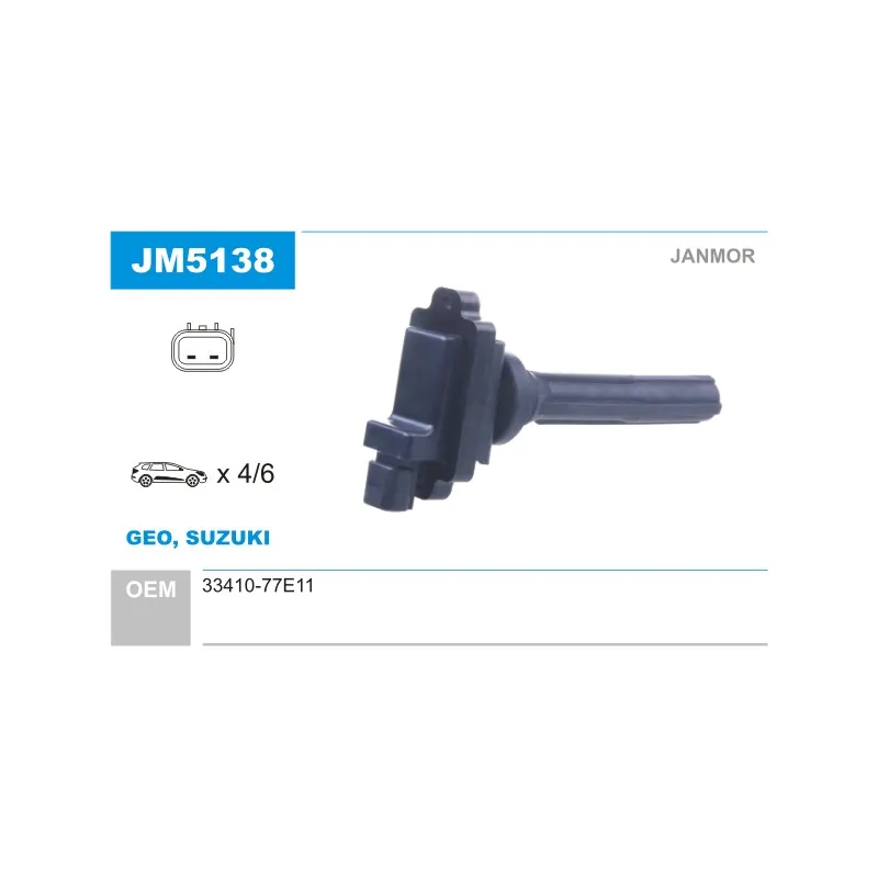 Bobine d'allumage JANMOR JM5138