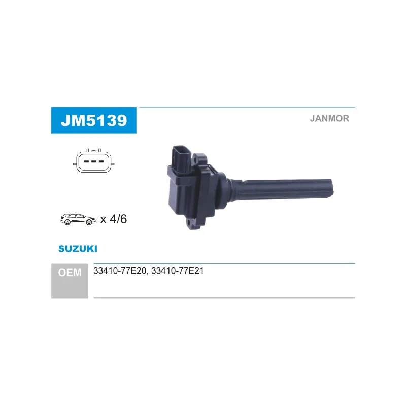 Bobine d'allumage JANMOR JM5139
