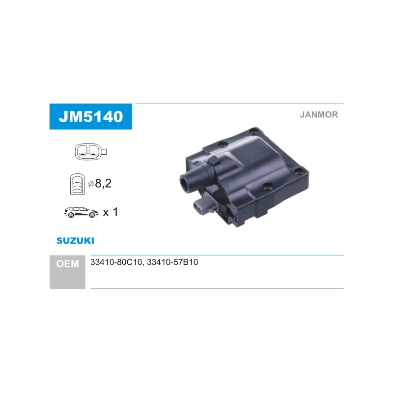 Bobine d'allumage JANMOR JM5140