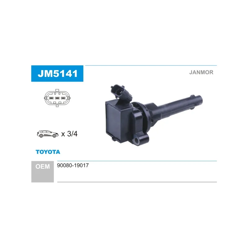 Bobine d'allumage JANMOR JM5141