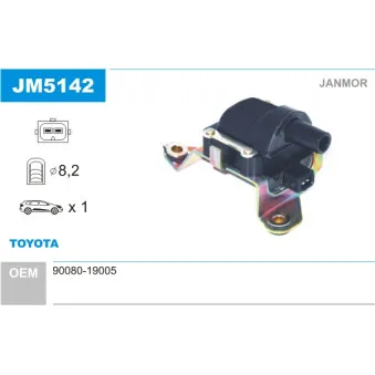 Bobine d'allumage JANMOR JM5142