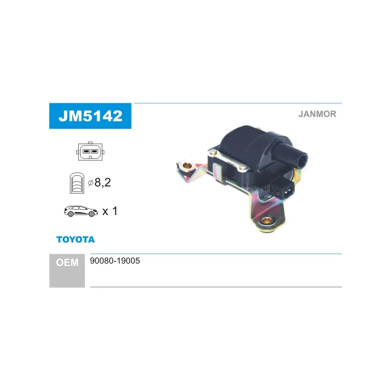 Bobine d'allumage JANMOR JM5142