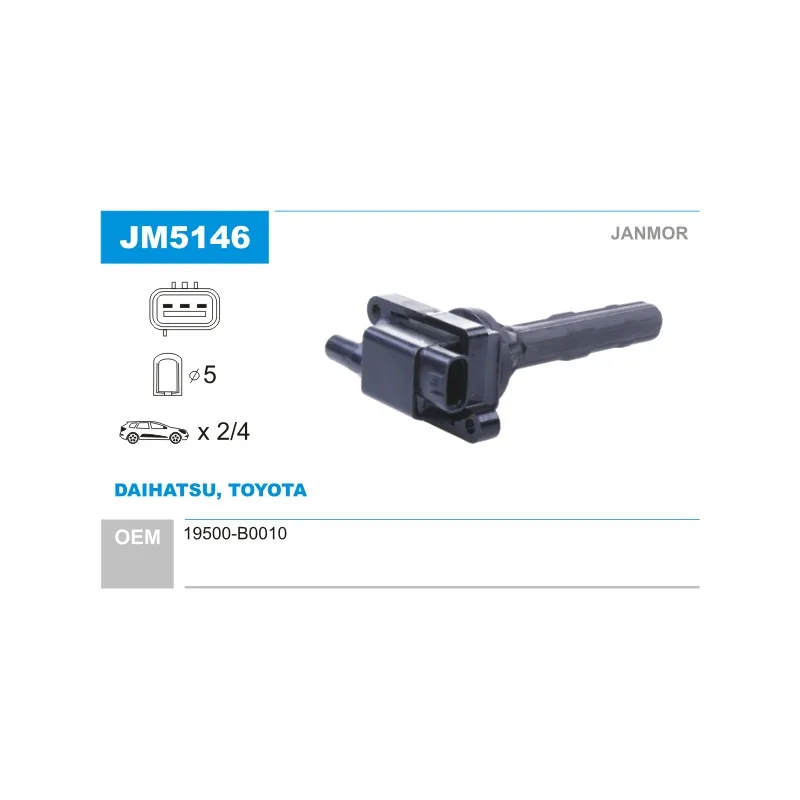 Bobine d'allumage JANMOR JM5146