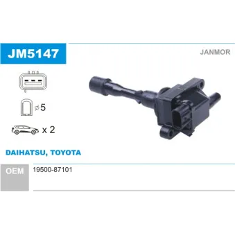 Bobine d'allumage JANMOR JM5147