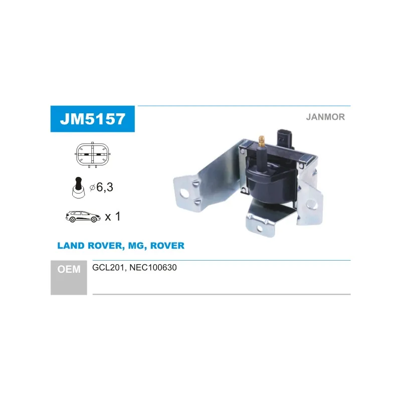 Bobine d'allumage JANMOR JM5157