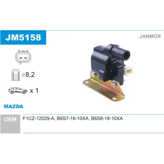 Bobine d'allumage JANMOR JM5158
