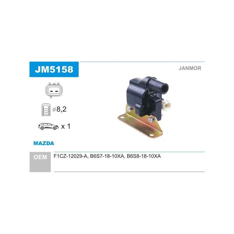 Bobine d'allumage JANMOR JM5158