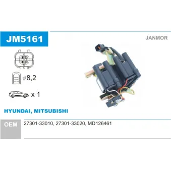 Bobine d'allumage JANMOR JM5161