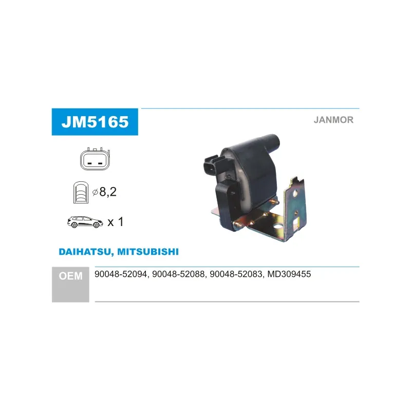 Bobine d'allumage JANMOR JM5165