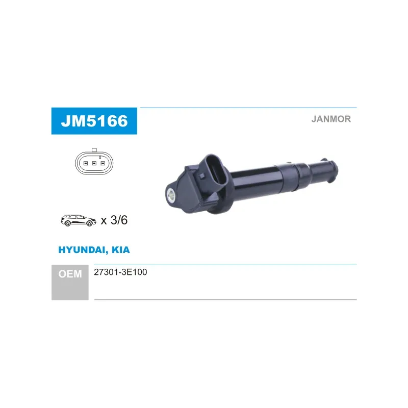 Bobine d'allumage JANMOR JM5166